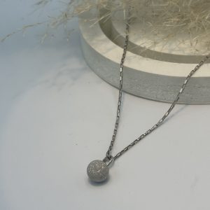 گردنبند آجری سفید 2.700 گرم