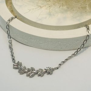 دستبند عروس سفید 3.49 گرم
