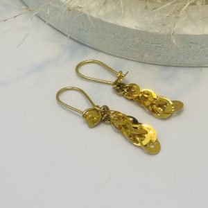 گوشواره پولک 1.780 گرم