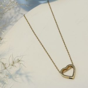گردنبند قلب 1.370 گرم