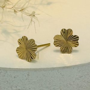 گوشواره میخی ون کلیف 0.920 گرم